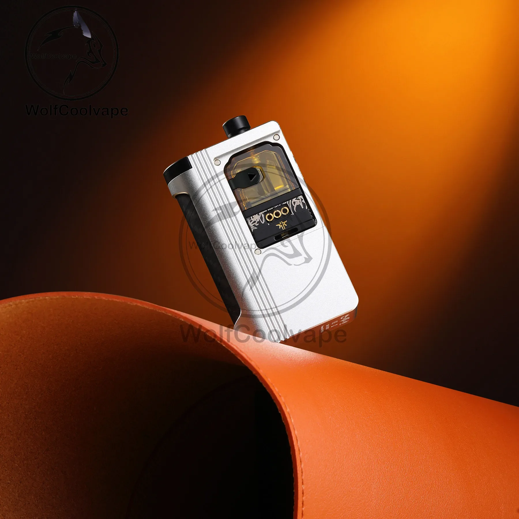 Wolfcoolvape 6 مللي Requiem Boro RBA Thunder Cloud X Tank El Mono Vapeador رذاذ فضي مع دبابيس هوائية 1.0 مم إلى 4.0 مم للتعديلات #4