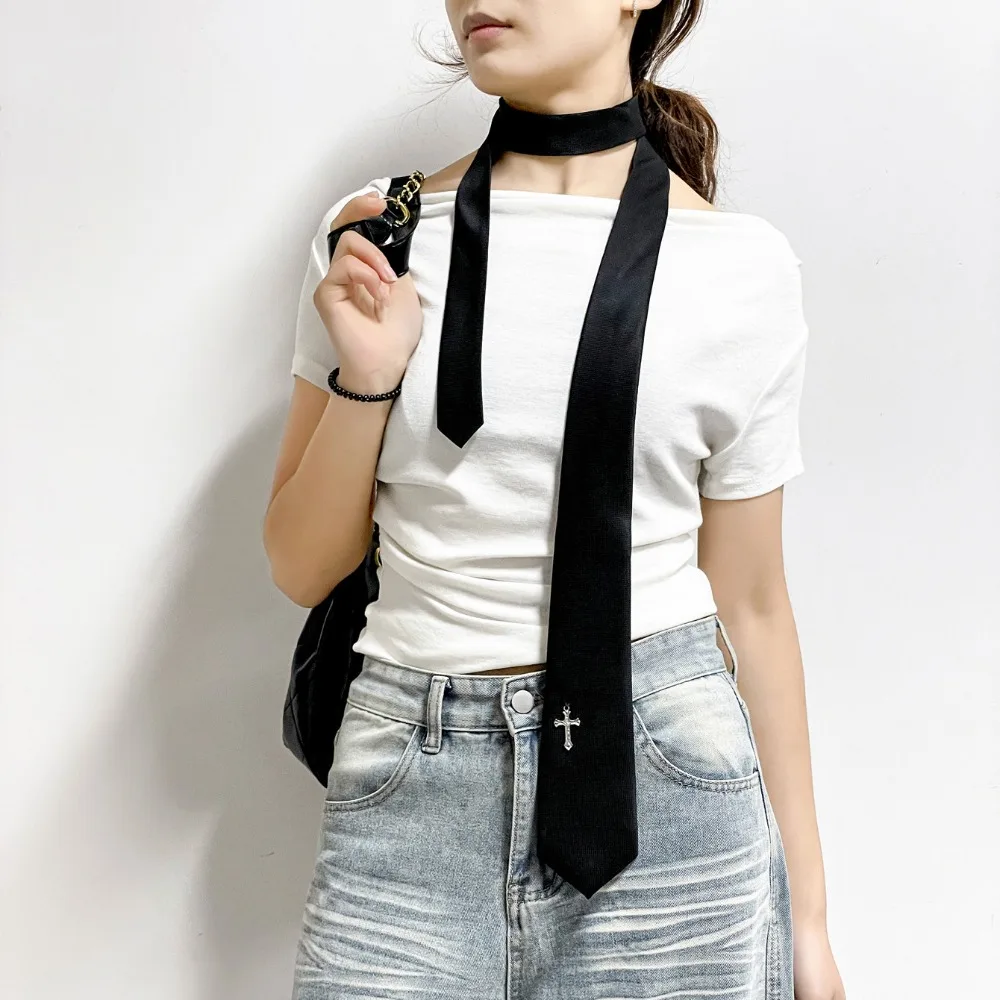 

Clothing Decoration Korean Polka Dot Tie Bowknot Wave Point Bow Necktie Printed Retro JK Uniform Necktie Men