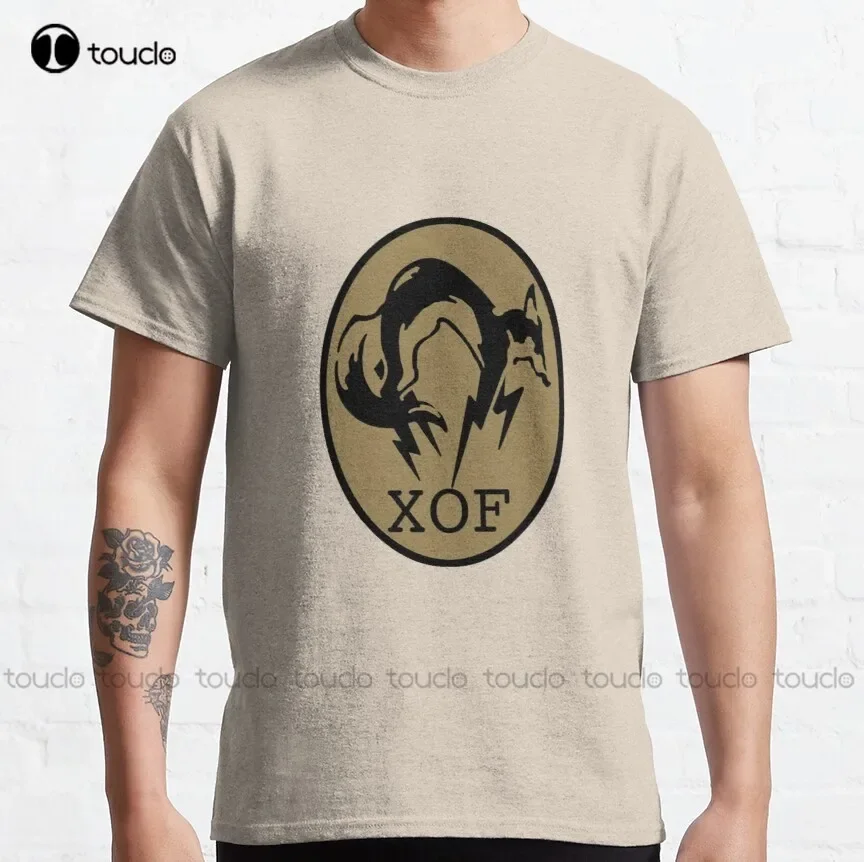 Fox Xof Fox Hound Xof Logo camiseta clásica camisa para dormir alta calidad lindo elegante encantador Kawaii dibujos animados dulce camisetas de algodón