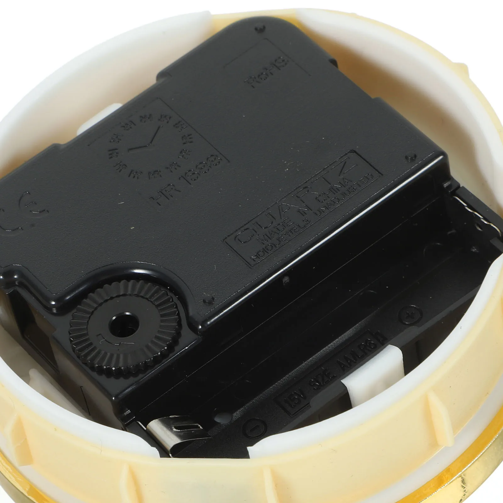 

1 Piece Retro Quartz Clock Insert Round Silent Movement for DIY Clock Repair Craft Decor Home Office Miniature Clocks for Crafts