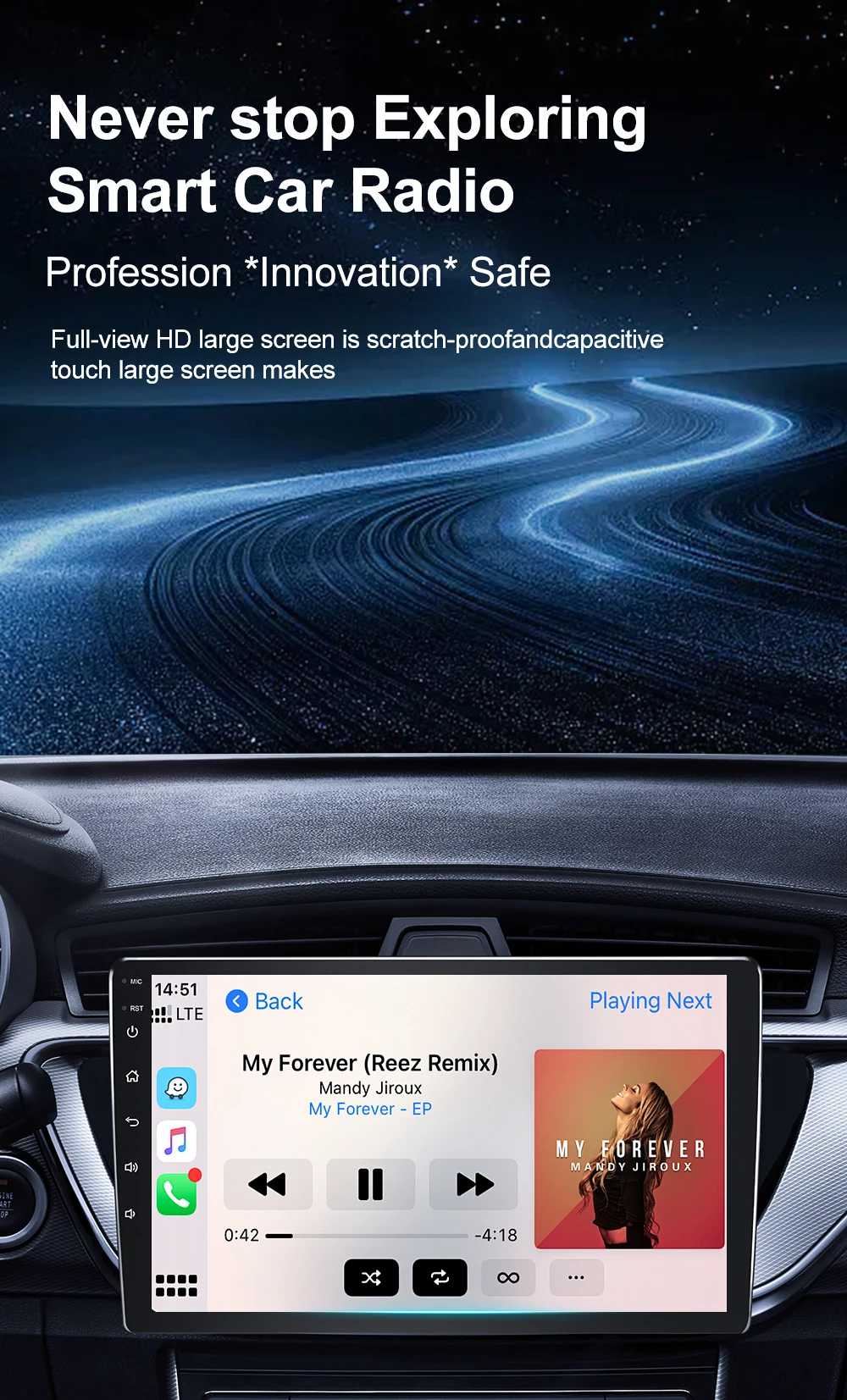 Android Autoradio For Mitsubishi Pajero Sport 3 L200 5 Triton 3 2015- 2019 Car Radio Carplay GPS Navigation Stereo Player WIFI