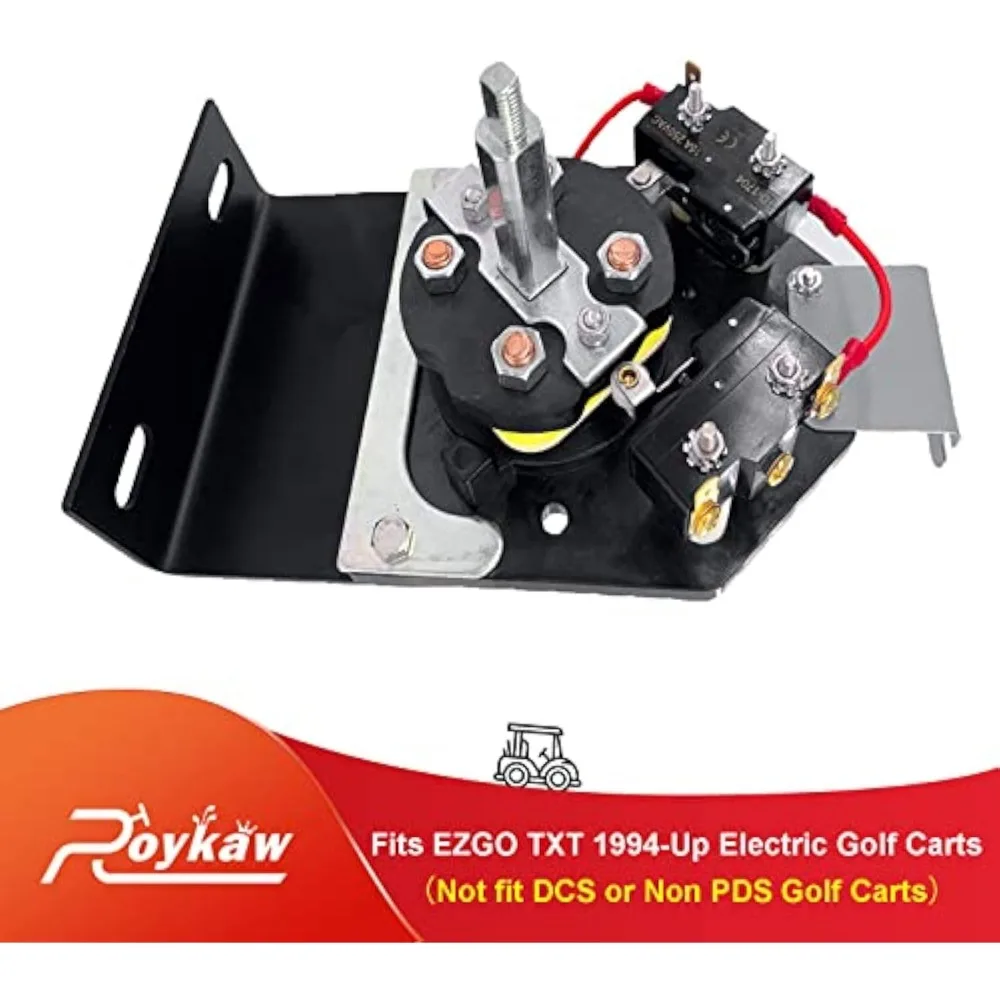 Golf Cart Forward and Reverse Switch Assembly Compatible with EZGO TXT 1994-up Golf Cart Models Replaces OEM # 73036G01 70578G0