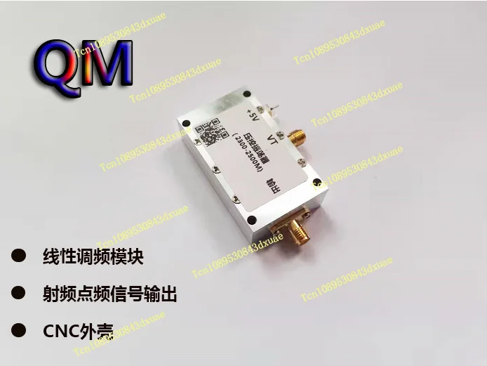 RF Voltage Controlled Oscillator Linear Frequency Modulation Module VCO Point Frequency Sweep Signal Source