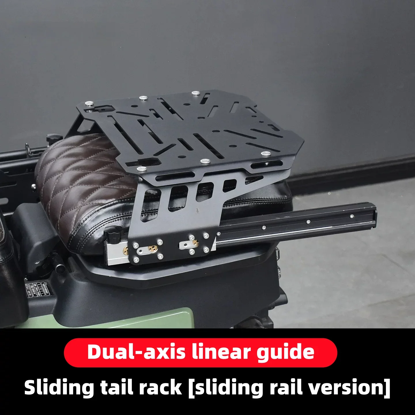 【Premium quality】For Honda Square X125 sliding tail rack, telescopic rear seat and tail box bracket modification parts