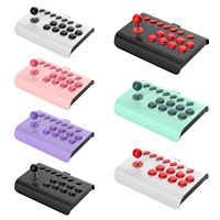 2.4G Wireless Arcade Game Control Rocker for PS4 Switch Console Controller PC TV Android iOS Phones Joystick Gamepad Accessories