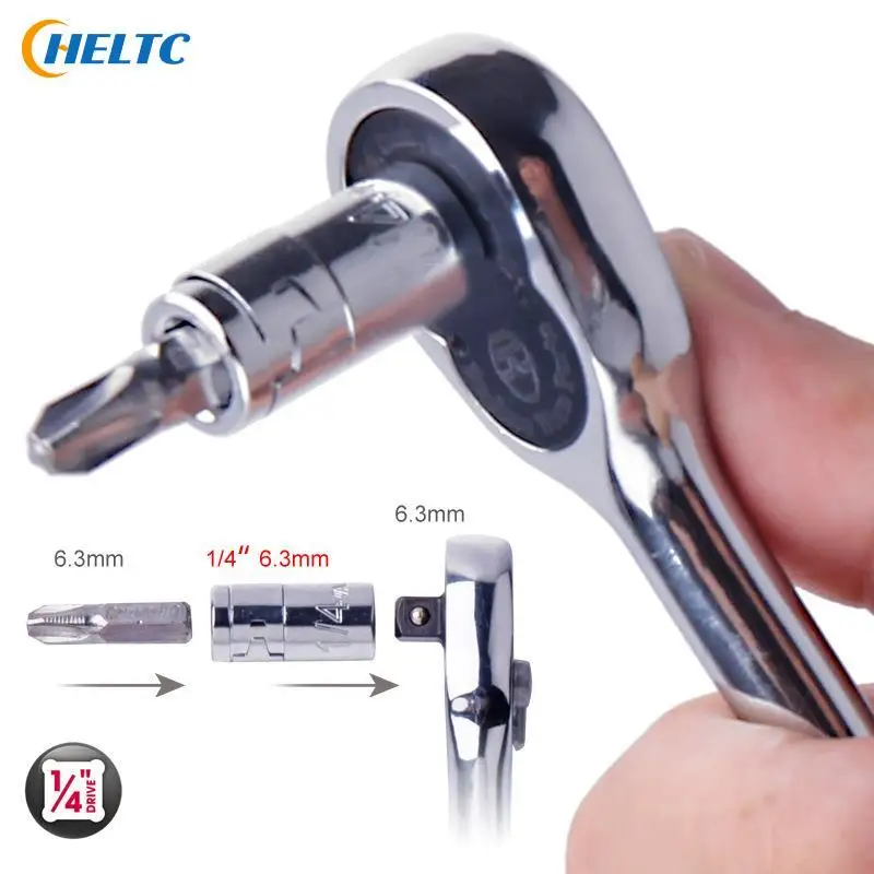 1/4 3/8 1/2 Ratchet Socket Adapter Universal Socket Set Hex Bit Adapter Converter Multitools Torque Wrench Tool Set Repair Tools