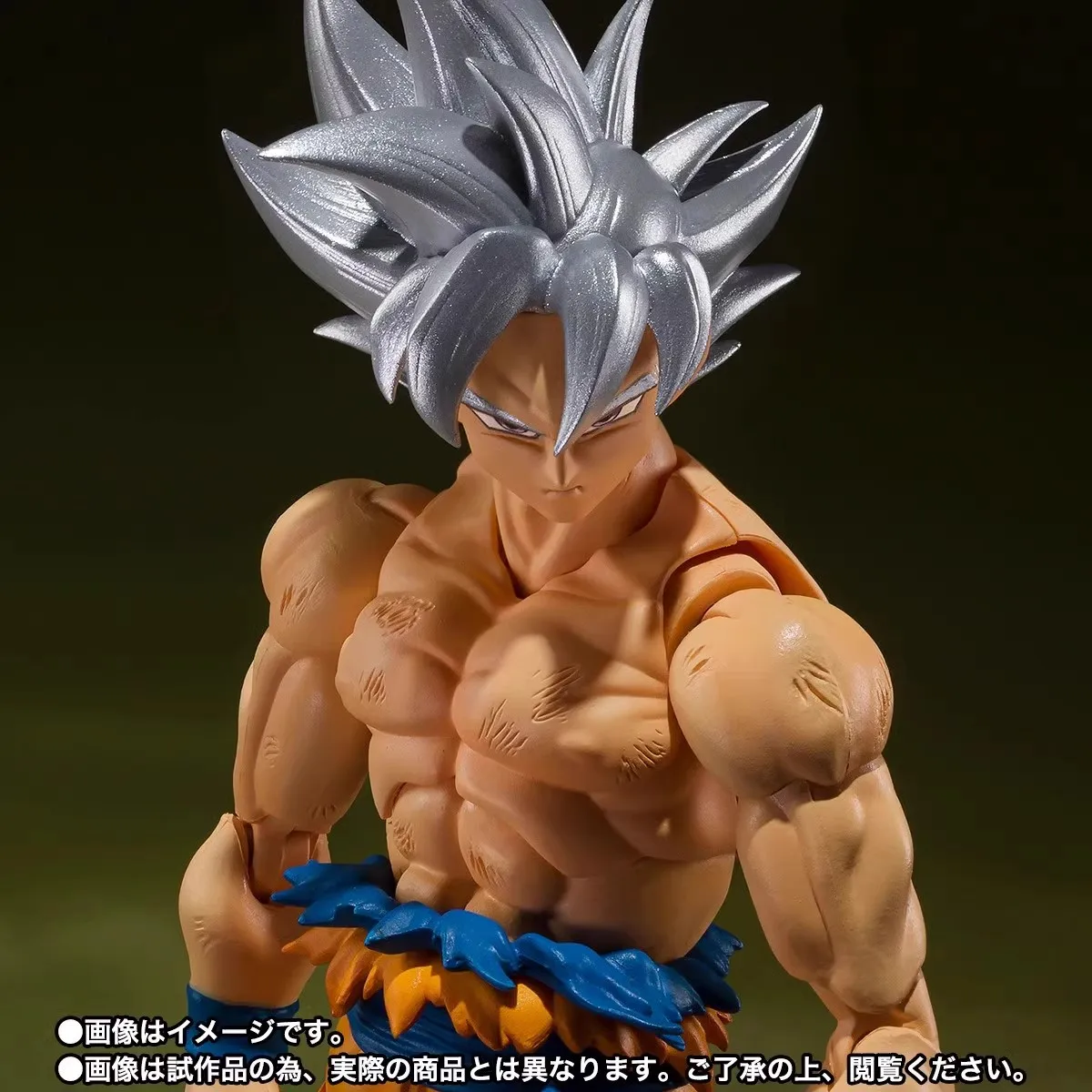 Original Bandai Dragon Ball Anime Figures 15cm Dragon Ballultra Instinct Son-goku Sliver Hair Version Action Figure Boy Toy Gift