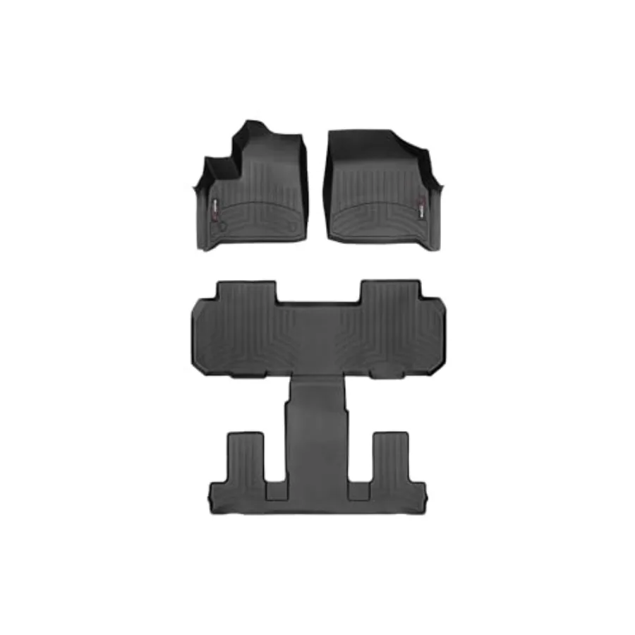 Custom Fit FloorLiners for Chevrolet Traverse Traverse Limited Full Set 441228-1-2 Black