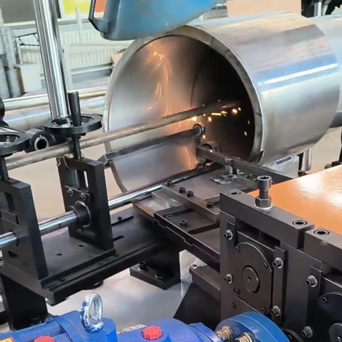 Automatic Spiral Laser Piping Welded Tube Welding Making Machine for Metal Stainless Steel Pipe