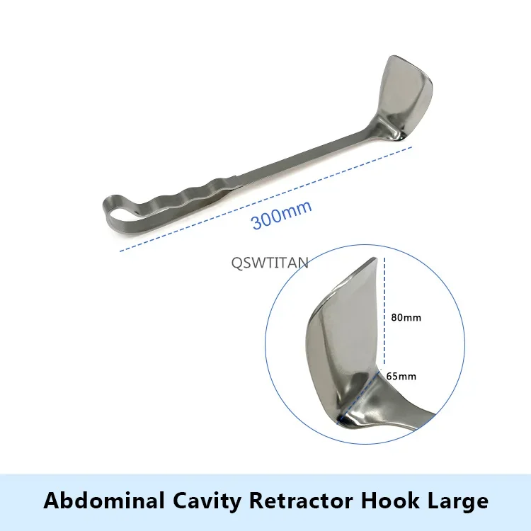 Abdominal Cavity Retractor Hook  1pc L M  S  Orthopedic Surgical  Instrument