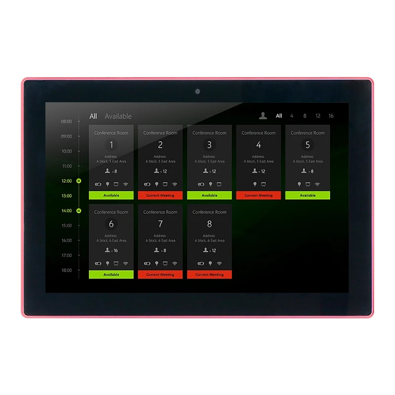 

10-дюймовый настенный планшет со стандартным планшетом, планшетом для конференц-зала с четырехъядерным процессором rk3288, ОС Android 9,0
