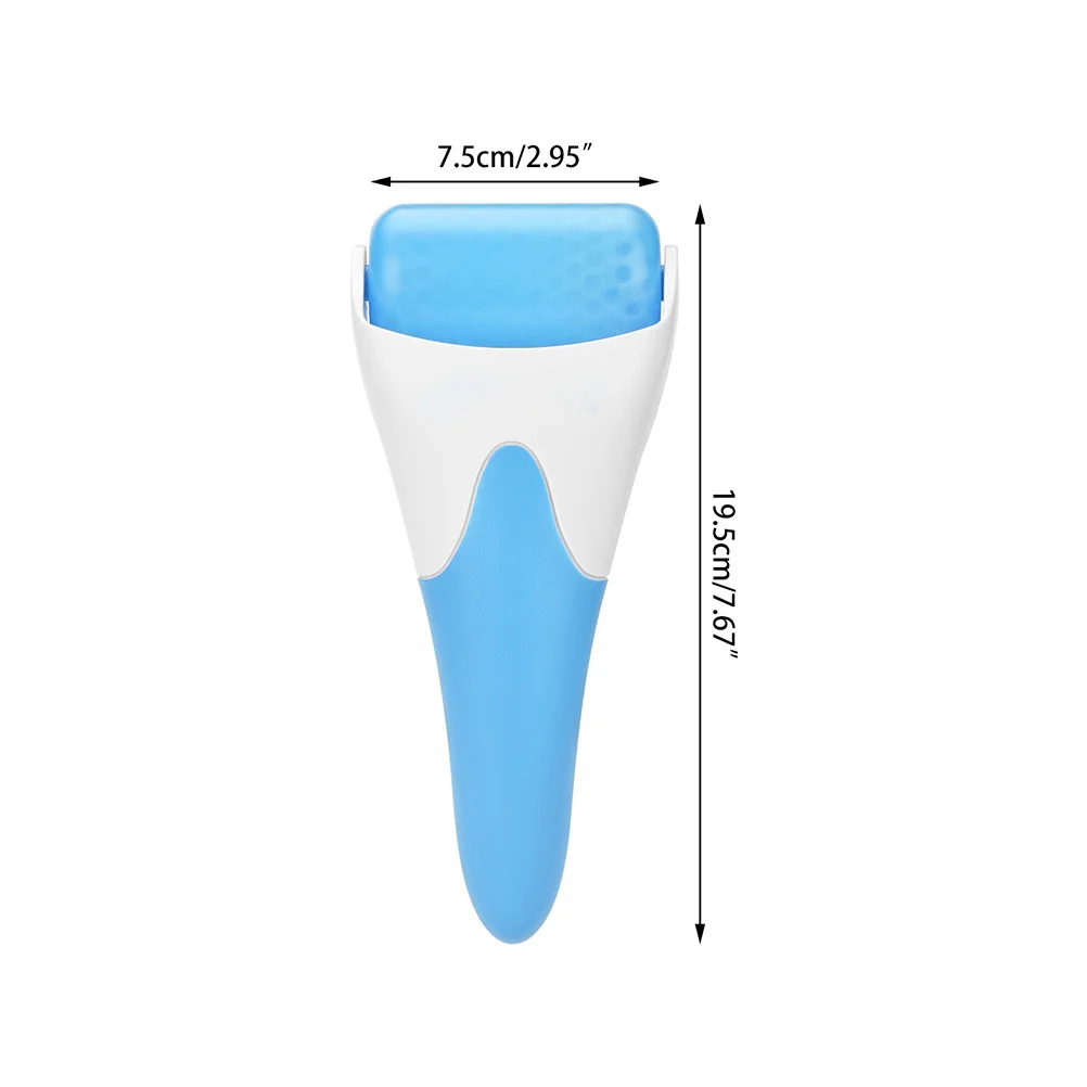 ลูกกลิ้งน้ำแข็งวัสดุระดับพรีเมี่ยมการออกแบบตามหลักสรีรศาสตร์ลูกกลิ้งนวดหน้าบำรุงผิวเครื่องมือป้องกันความเมื่อยล้าอาการบวม
