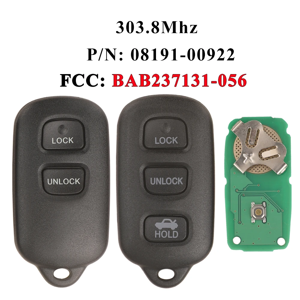 

Jingyuqin Φ 303,8 Mhz для Toyota MR2 spider 2002 2003 Tacoma 2002-2004 Tundra 2002-2004 RAV4 2003