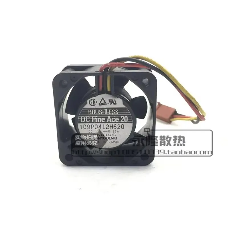 

Original 12V 0.11A 4CM 40 * 40 * 20MM North South Bridge IU Power Supply Dual Ball Cooling Fan 109P0412H620