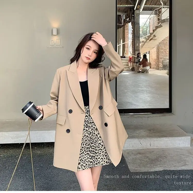 

Casual Woman Blazer Sacks Western Fine Slash Snap-Button Drapey Friendly Geometrical Jacquard Fitted Sexy Casual-Chic Ins Style