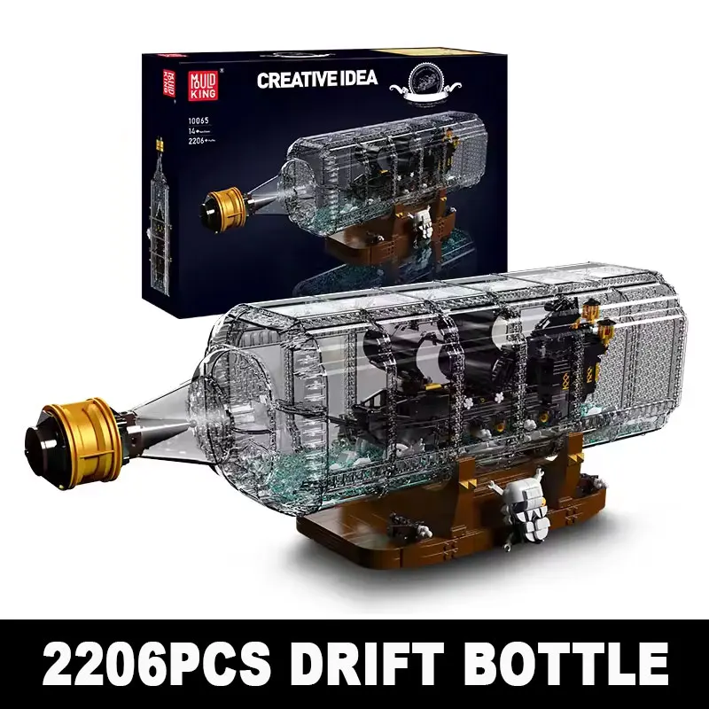 

2499 PCS DIY Pirate Boat Building Blocks Classic Sailing Ship Model Creative Desktop Decoration Construction Toy For Kids Gift
