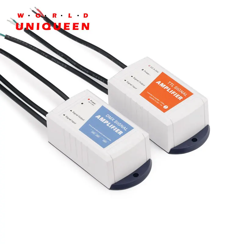 

Усилитель сигнала TTL DMX512, DC5-24V, 1 in, 1 out, улучшение качества передачи сигнала, Повтор сигнала