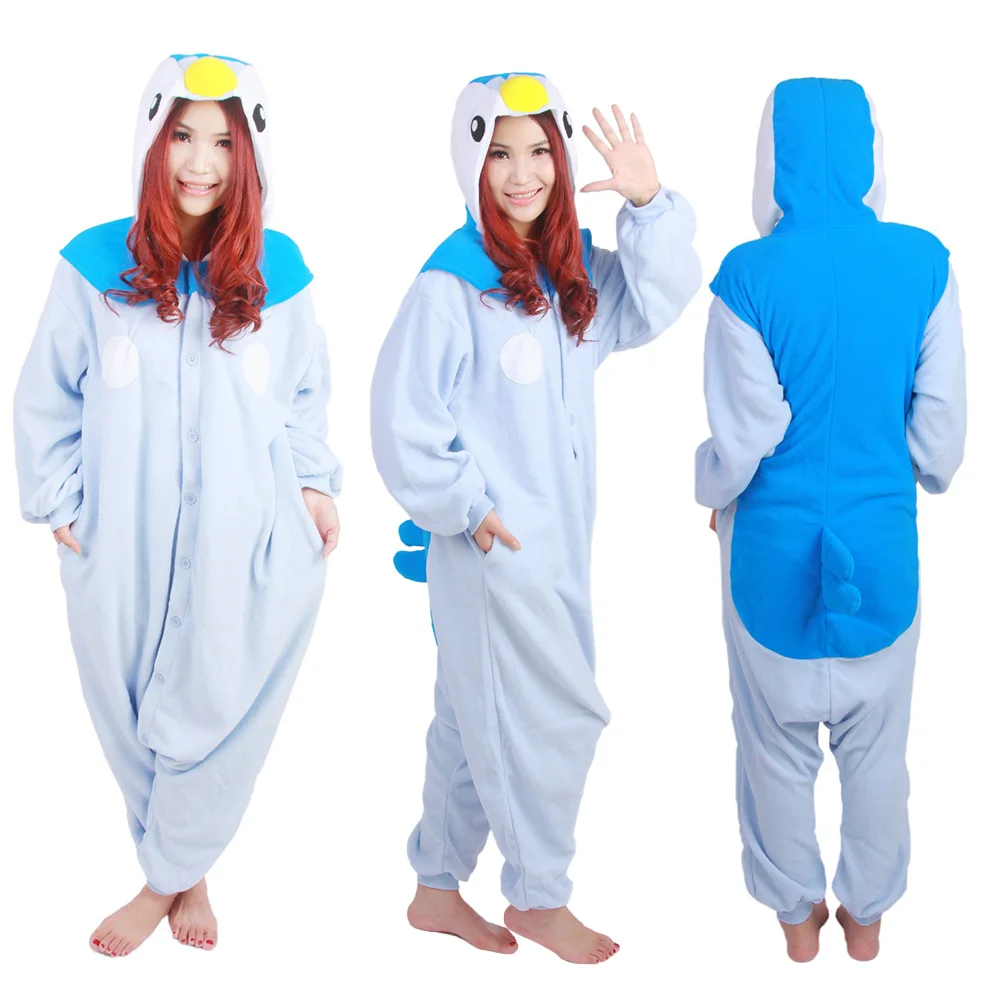 Pokemon คอสเพลย์ผู้ชายผู้หญิง Kigurumis อะนิเมะ Onesie ฮาโลวีน Carnival Party เครื่องแต่งกาย Gengar Pikachu ตลก Jumpsuit