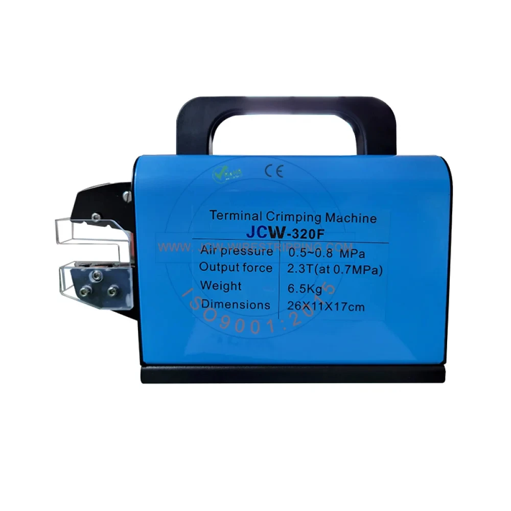 

JCW-320F Инструмент для обжима клемм с изолированной концевой втулкой, машина для прессования разъемов медных трубок для оборудования для производства кабелей