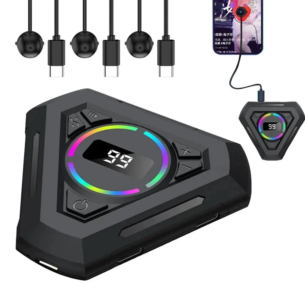 

Mobile Phone Screen Auto Clicker Adjustable Speed Physical Clicker Silent Screen Clickers for Games Live Broadcasts Likes Reward
