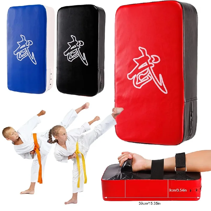 Kickboxing Focus Punching Pad PU Leather Karate Pads Muay Durable Taekwondo Foot/Hand Target for Kicking Boxing Shield Training