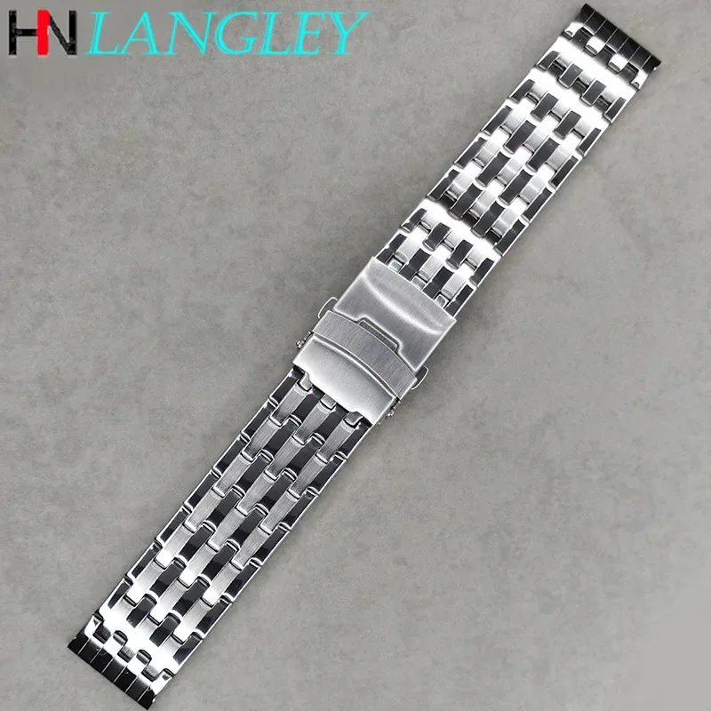 Metal Watch Band Strap Wristband Bracelet for Samsung Galaxy Watch 3 41mm 45mm Men Stainless Steel Replacement Belt 20mm 22mm