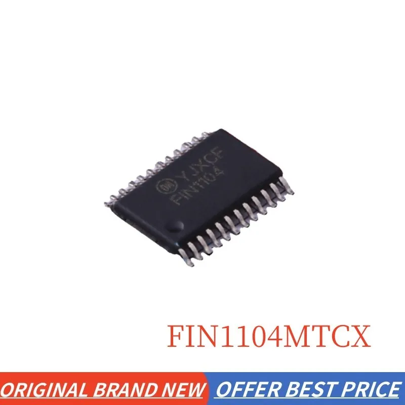 New Original IN STOCK FIN1104MTCX FIN1104 TSSOP-24 LVDS chip 4 Port High Speed Repeater 800Mbps 0.45V