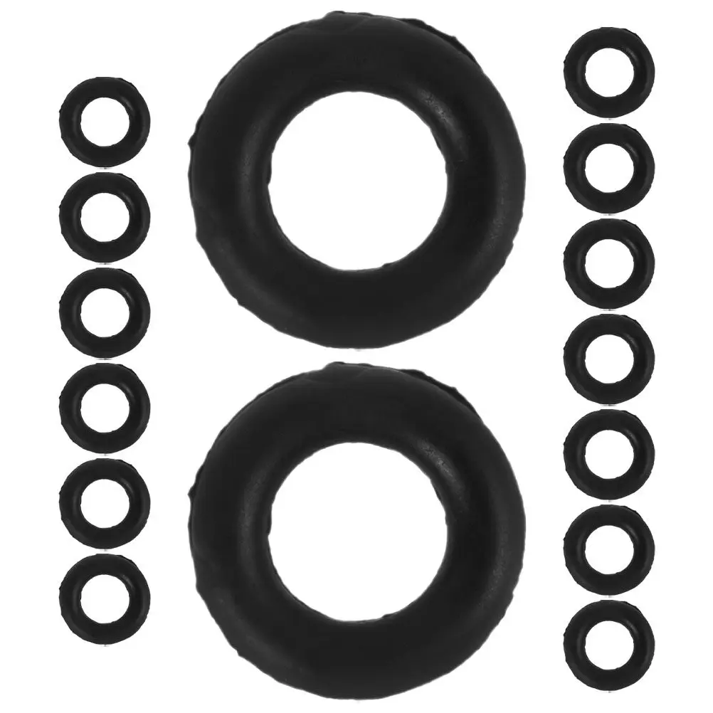 15Pcs Sewing Machine Bobbin Winder Rubber Rings Friction Wheel Tire Ring Replacement for Treadle Sewing Machine Parts Easy