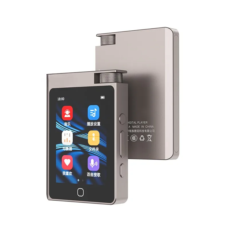 RUIZU A68 High quality HiFi lossless music MP3 player Bluetooth 5.0 DSD256 decoding Hi Res portable sports walkman  Equalization