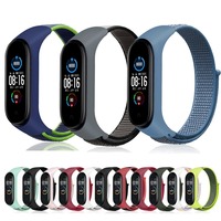 Nylon Strap for Xiaomi Mi Band 7 6 5 4 3 Smartwatch Comfortable Breathable Wristband for Xiaomi Mi Band 7 6 5 4 3 Bracelet Belt