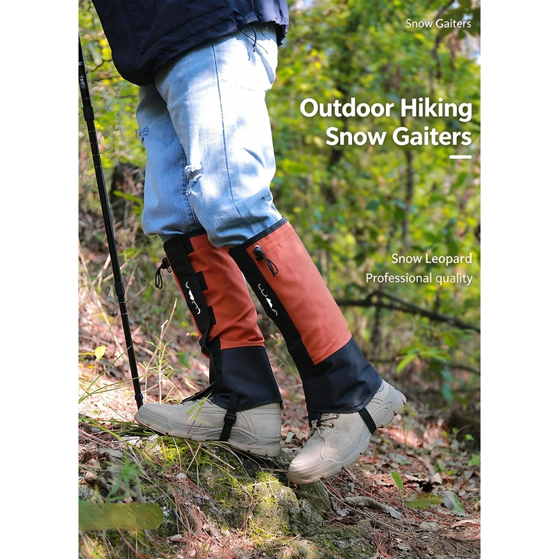 1 paire de guêtres de randonné - Gaiters Waterproof Breathable Hiking avis et prix