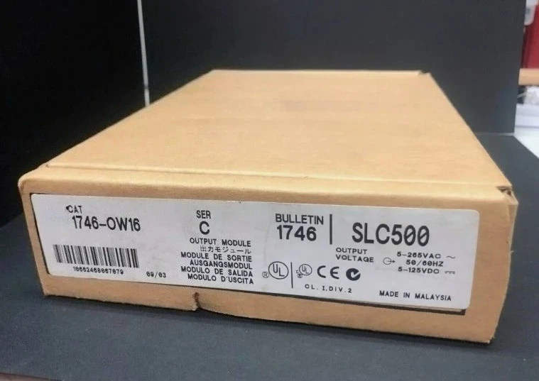 

Brand New Original 1746-OW16 SLC 500 16 channel relay output module 1746OW16 Fast Delivey