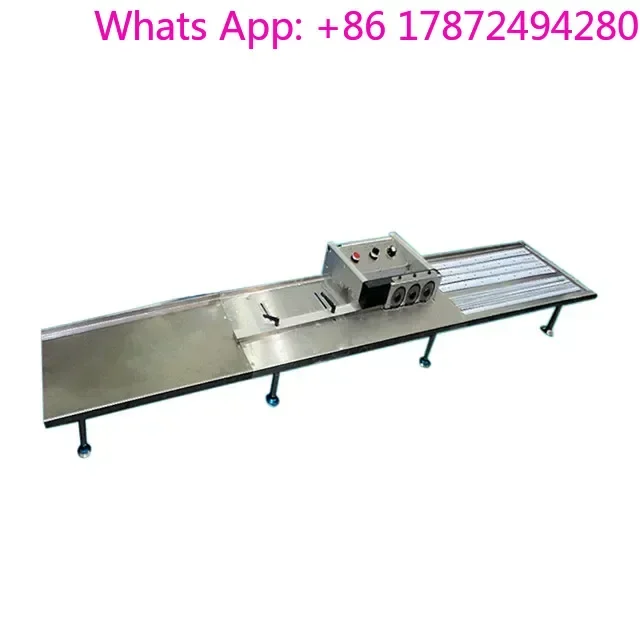 ual Slide Circular Blade PCB Depanelizer with Aluminum Base Board RF4 Copper Substrate Cutting Machine Separator
