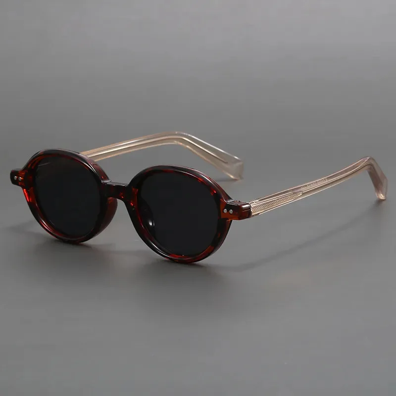 

Vintage Oval Sunglasses NEW Women Luxury Brand Designer Small Oval Vintage Men Glasses Retro Fashion Men Leopard EyegalssesUV400