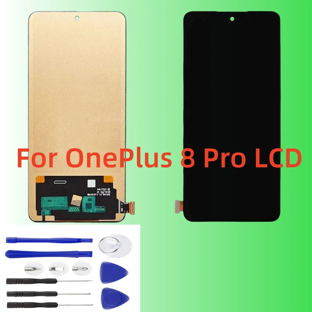 6.78 inches TFT For OnePlus 8 Pro LCD Display Screen+Touch Panel Digitizer Replacement 1+8 Pro For Oneplus 8 Pro 1+8 Pro LCD