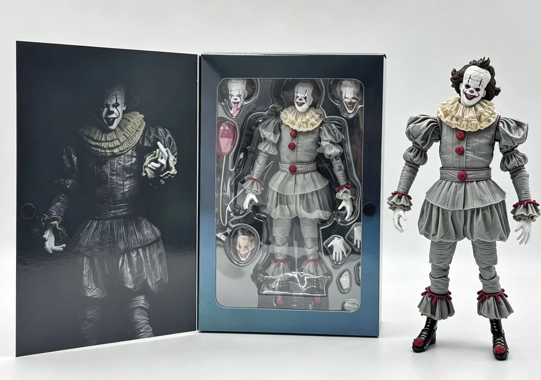 Joker Reborn Fully Articulated Action Figure Horror Doll Model for Desktop Decoration Collectible Ornament