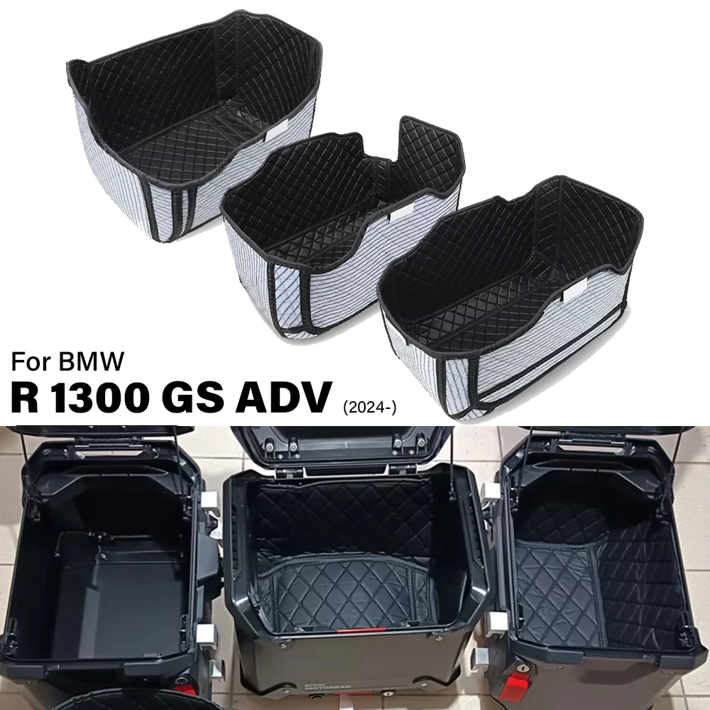 

For BMW R1300GS Adventure R 1300 GS ADV GSA GSA1300 2024 2025 Rear Trunk Inner Luggage Protection Pads Top / Side Case Inner Pad
