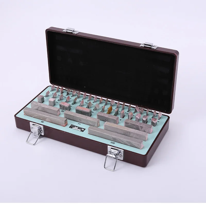 High Precision 1.005-50mm Block Gauge 32Pcs/Set 0 grade   Inspection Block gauge set Measurement Caliper Tool Set