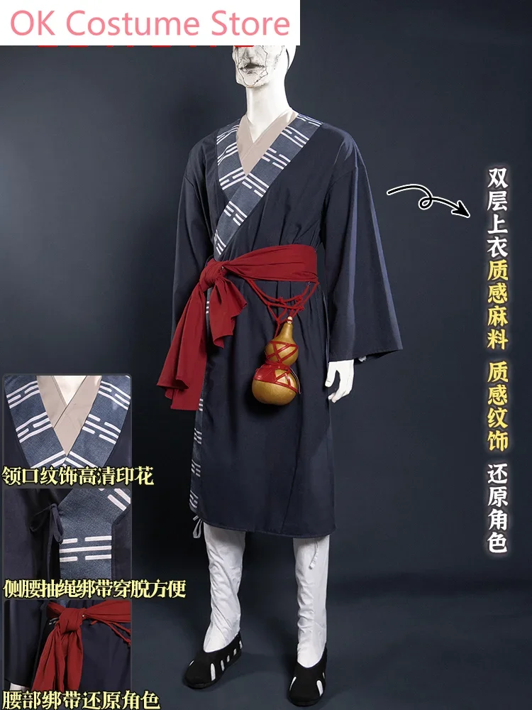 Black Myth: Wukong Midao People Men Cosplay Costume Cos Game Anime Party Uniform Hallowen Play Role Clothes Clothing