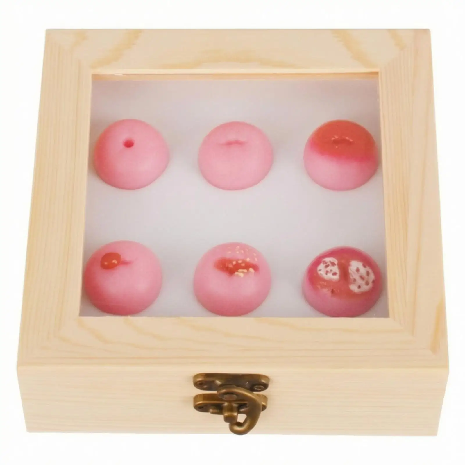 Food Grade Silicone Cervical Anatomy Display with Details for Medical School Classroom and Clinic Demonstration Aid