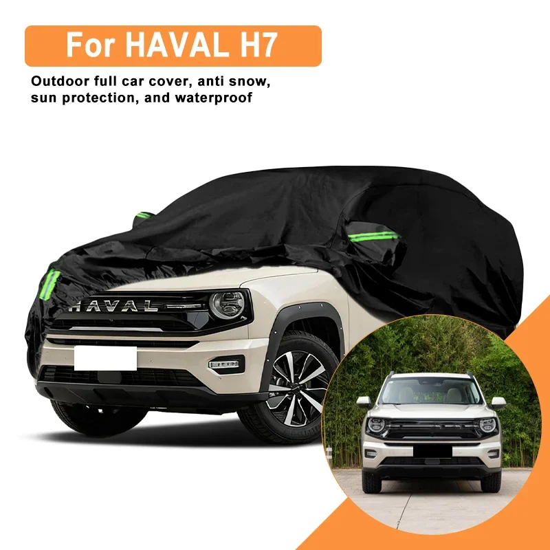 

For HAVAL H7 Car Full Cover - Outdoor Waterproof Snowproof Sunshade, Winter & Summer All Weather Auto Protection Accessories
