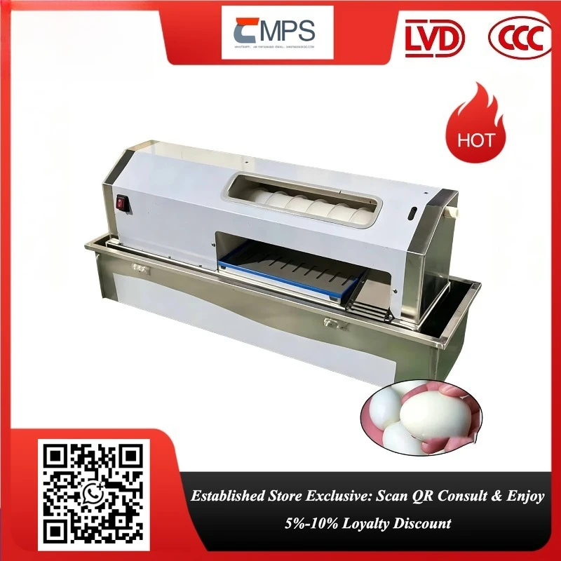 Commercial Electric Egg Peeling and Sheller Automatic Boiled Egg Peeling Machine Chicken Egg Peeler