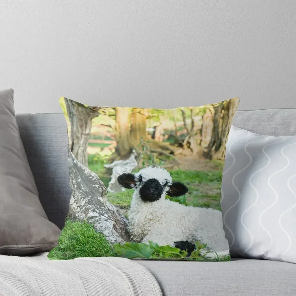 Valais Blacknose Lamb Throw Pillow Pillow Cases Decorative Christmas Covers For Cushions pillow