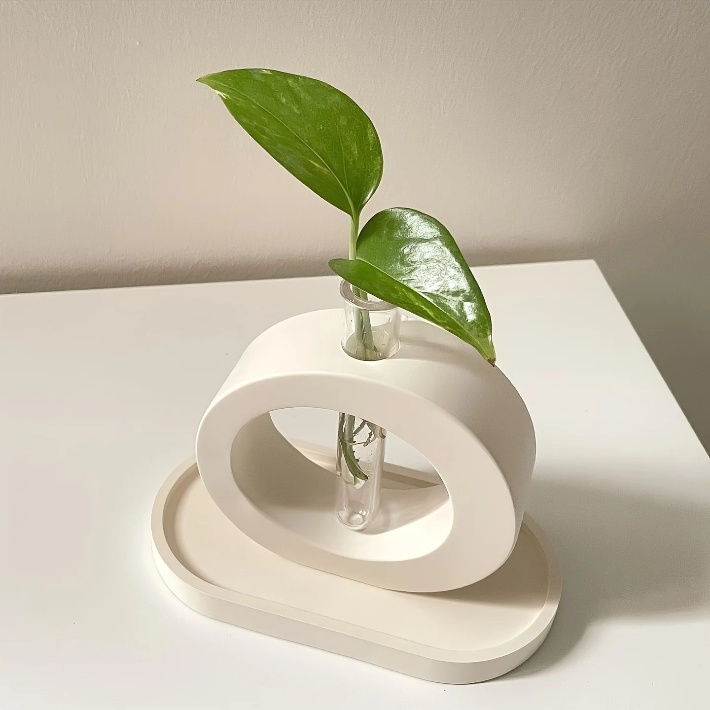 1 Satz Reagenzglas-Blumenvase-Silikonformen, DIY-Kristall-Epoxidharz-Hydrokultur-Pflanzenbehälter, Blumenvase-Silikonformen