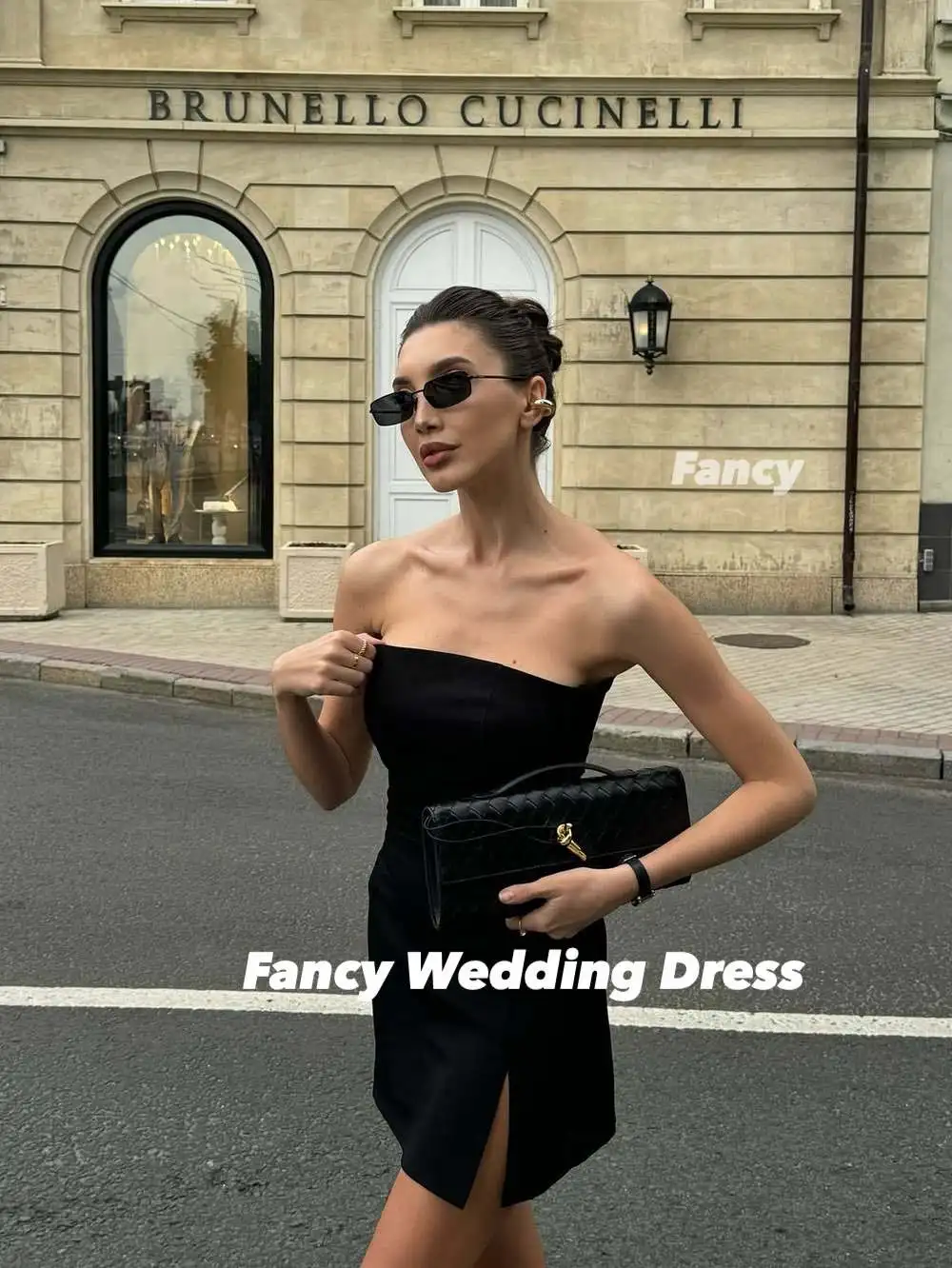 Fancy Sexy Black Mini Summer Evening Dress Elastic Satin A Line Graduation Of Students Dresses Customized Arabia Women Dresses