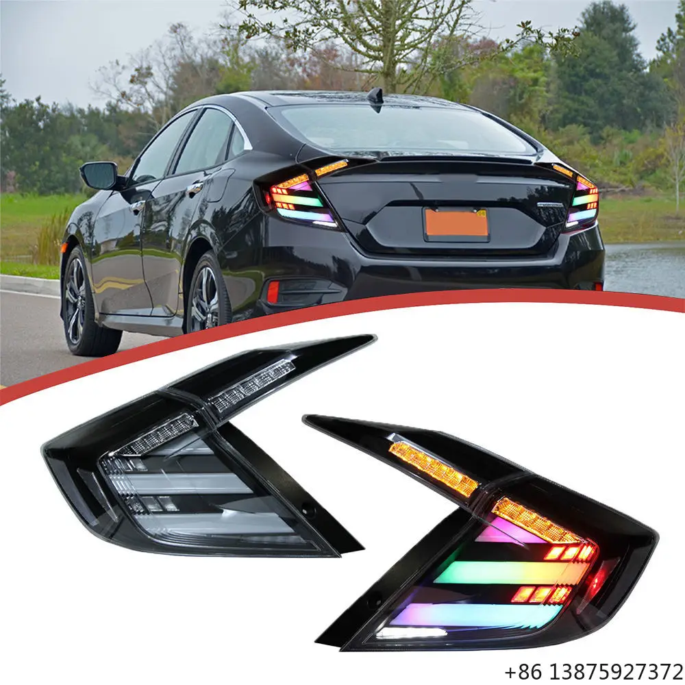 

Светодиодные задние фонари для седана FK10 (2016-2018) с функцией ДХО в сборе