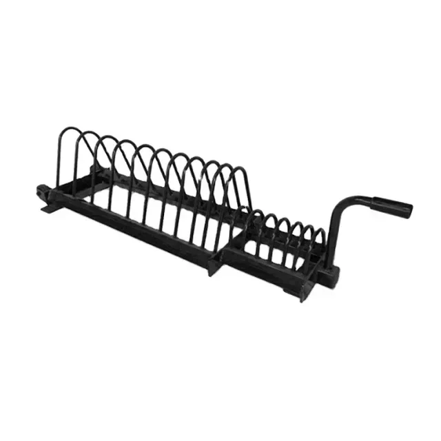 

home gym fitness equipment weight lifting bumper plate storage rack with wheels bumper plate holder storage rack