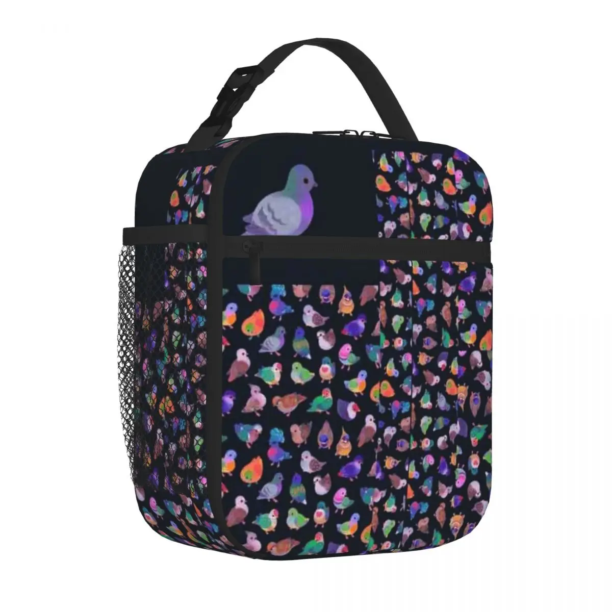 Bestselling Wild Pigeon Cartoon Bento Bag Grocery Carry Bento Bag