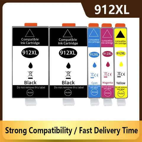 Compatibile Per cartuccia d'inchiostro HP 912XL 912 HP912 OfficeJet Pro 8020 8022 8023 8024 8025 8026 8028 8035 stampante