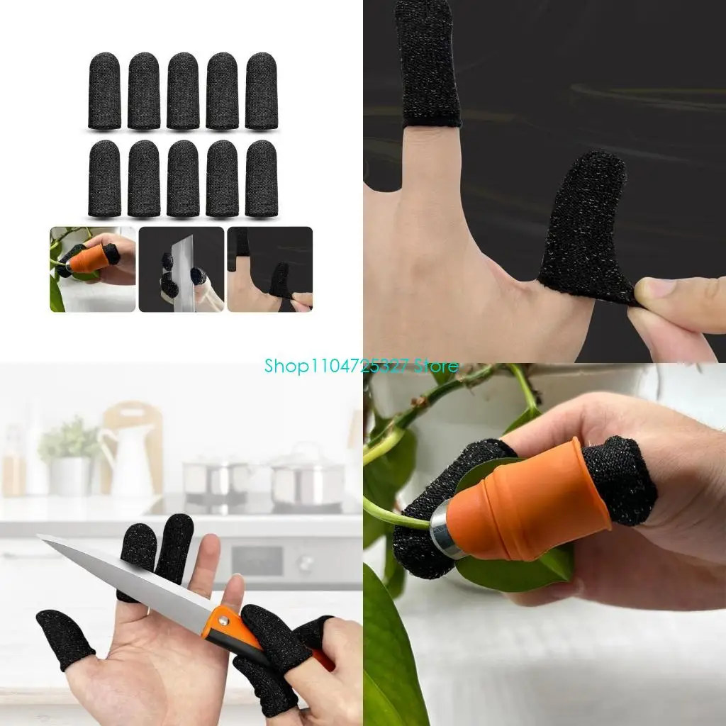 D8KF Reusable Finger Sleeves Protective Gloves For Orchard Picking And Home Gardening